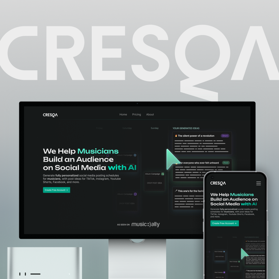 CRESQA — UI Design i Motion